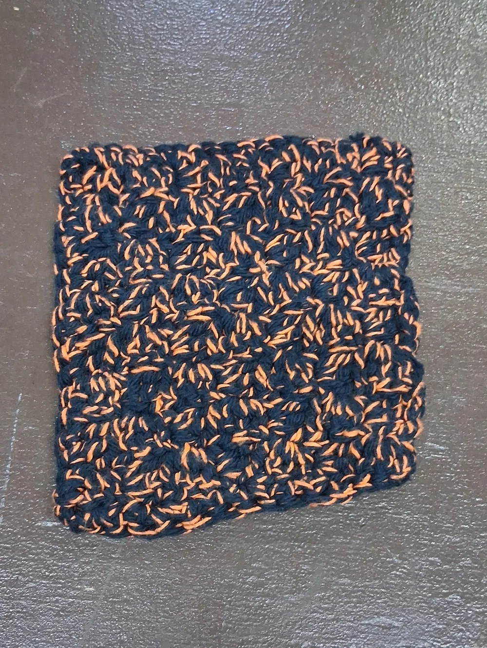 Cup & Saucer, hot pad holder or plant protector, & hot pad, all‎ hand crocheted.